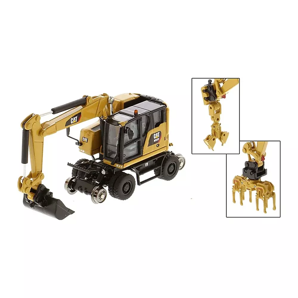 Diecast Masters 85656 1/87 Caterpillar M323F Railroad Excavator