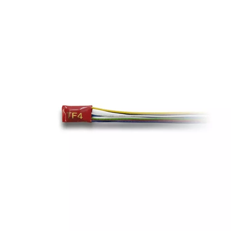 Digitrax TF4 Quad DCC Function Decoder with Integrated Transponder