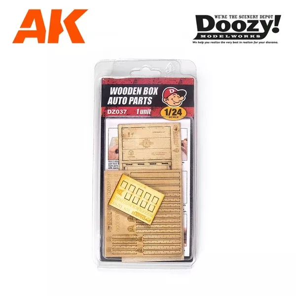 Doozy Dz037 1/24 Wooden Box Auto Arts