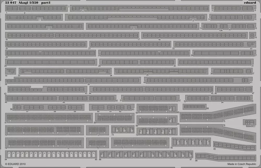 Eduard 53047 1/350 Ship- Akagi for HSG