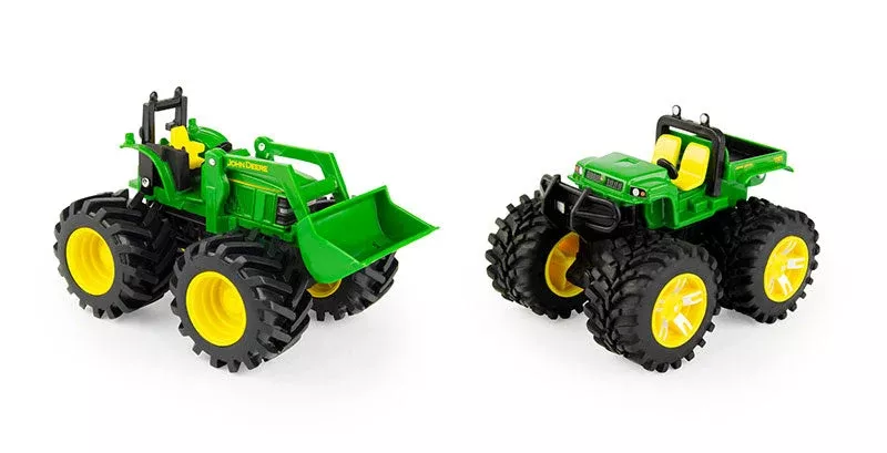 Ertl 37563Scale John Deere Monster Treads Vehicle 2-Pack
