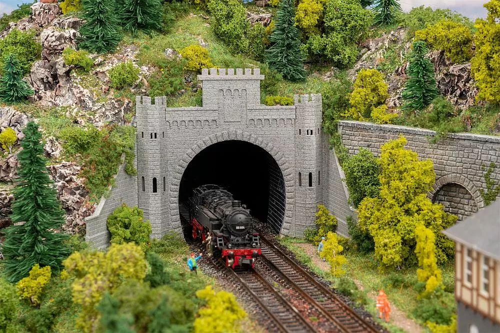 Faller 272589 - Tunnel portal, 2-track