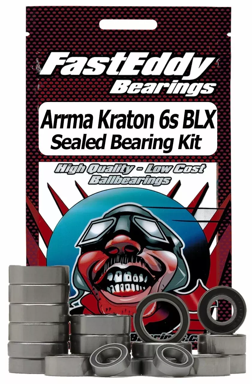 Fast Eddy Bearings TFE2628 Arrma Kraton 6S BLX Sealed Bearing Kit