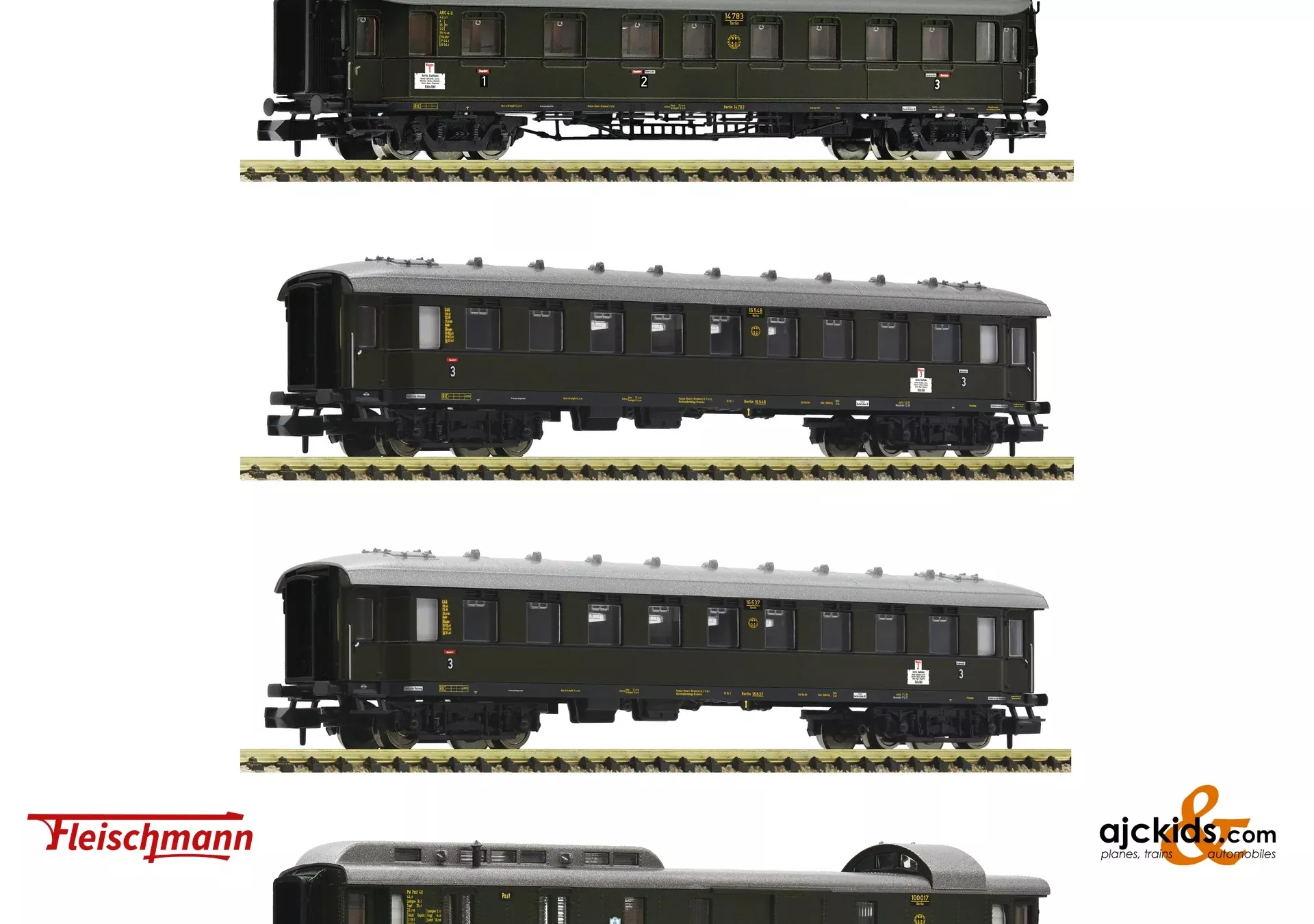 Fleischmann 6260006 – 4-piece set: Express train, DRG