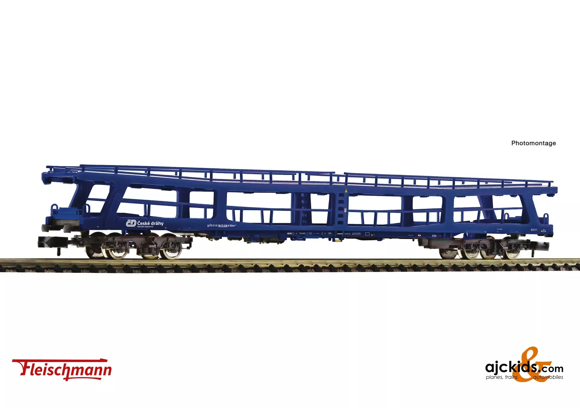 Fleischmann 6260031 – Passenger train car trans port wagon, CD