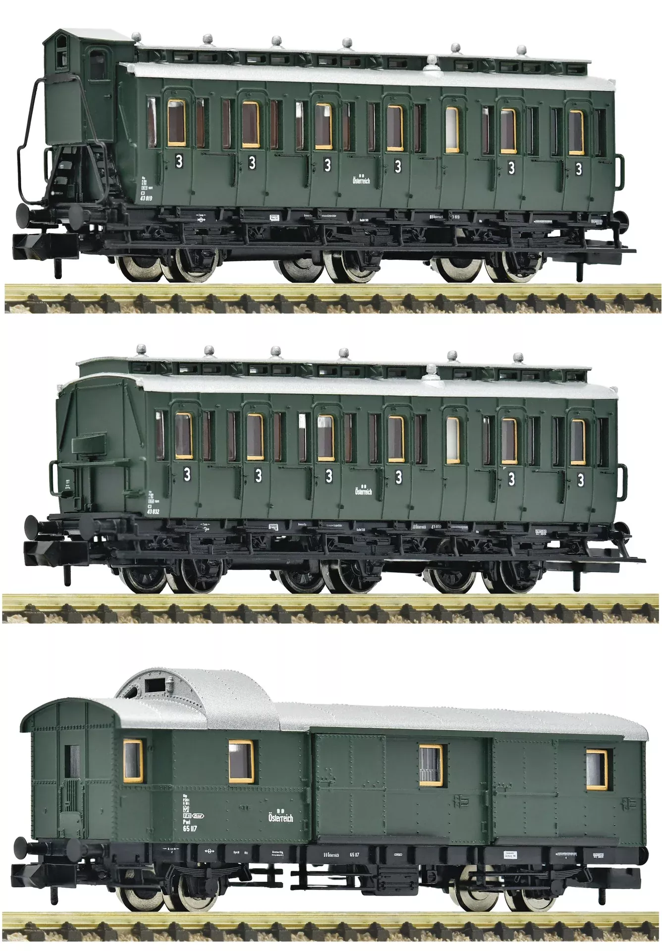 Fleischmann 6260055 – 3-piece set: Passenger train