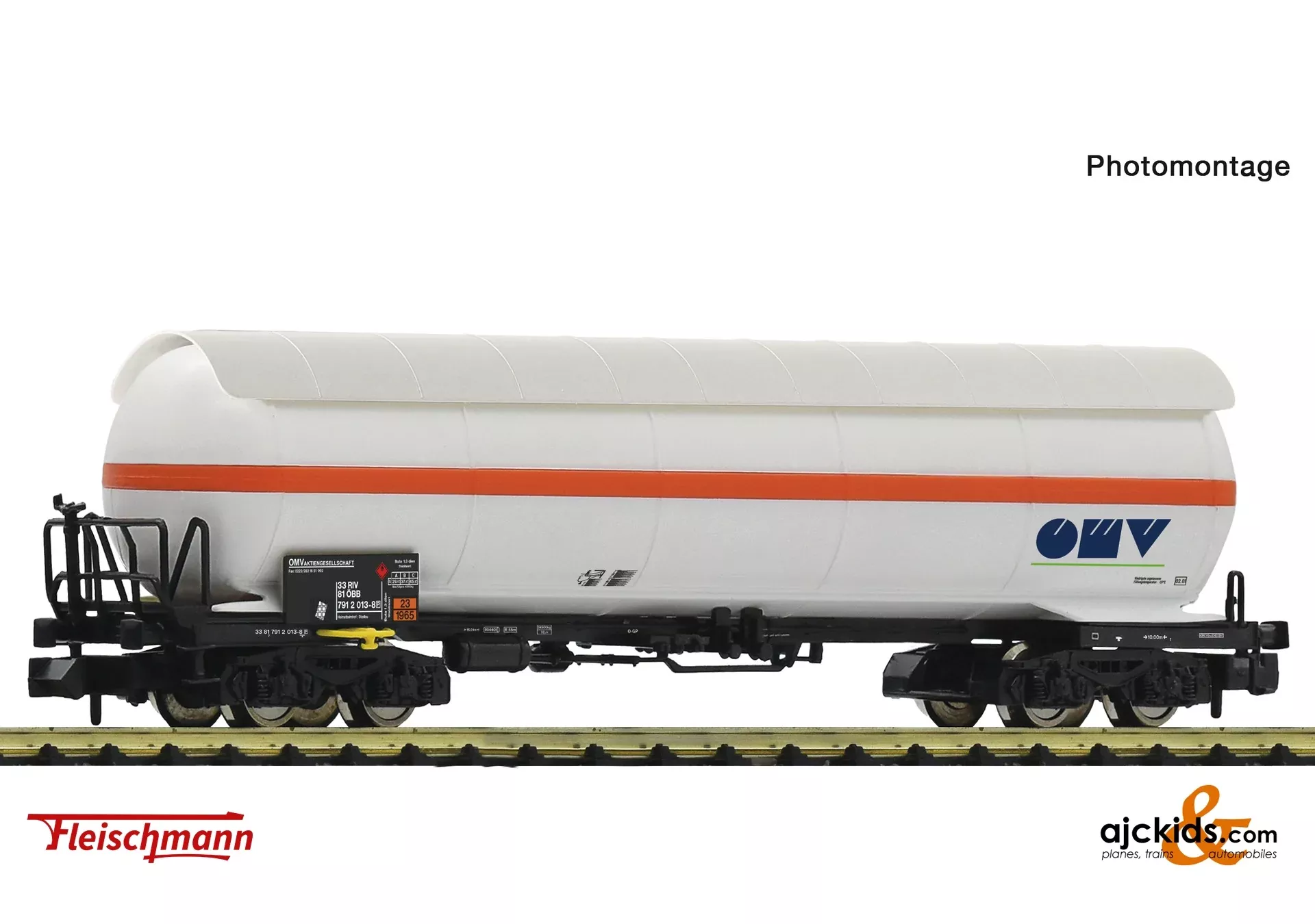 Fleischmann 6660005 – Pressurised gas tank wagon, ÖBB