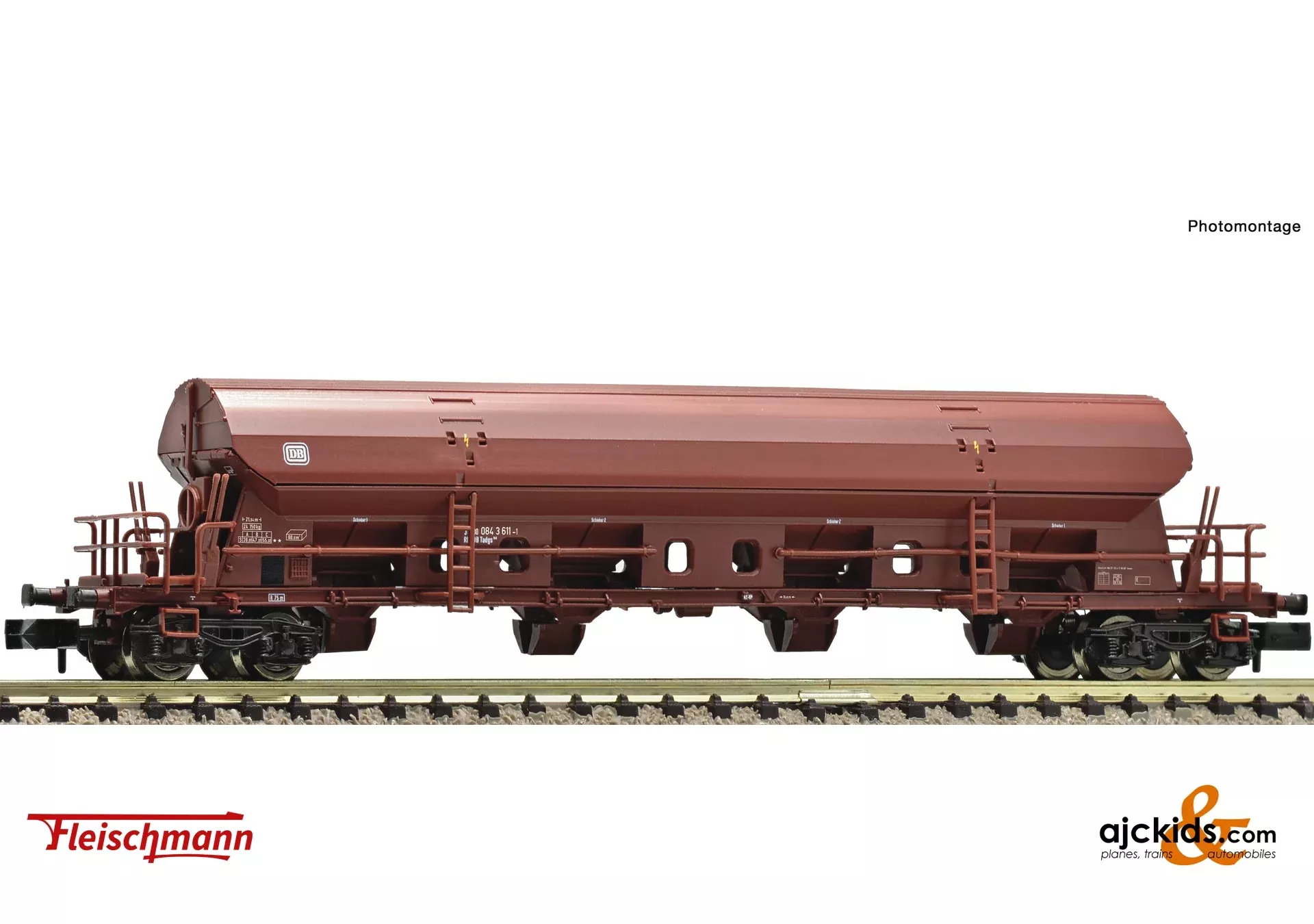 Fleischmann 6660017 – Swivel roof wagon, DB