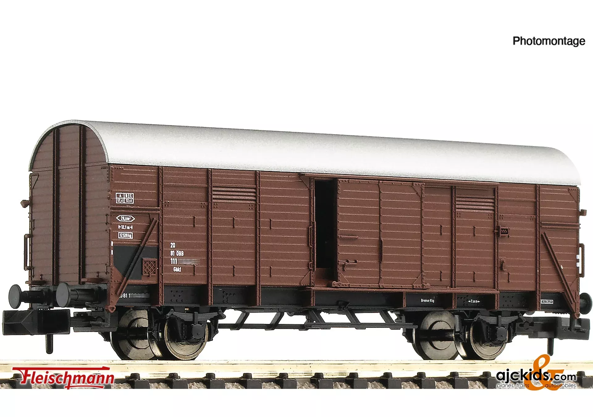 Fleischmann 6660018 – Covered freight wagon, ÖB B
