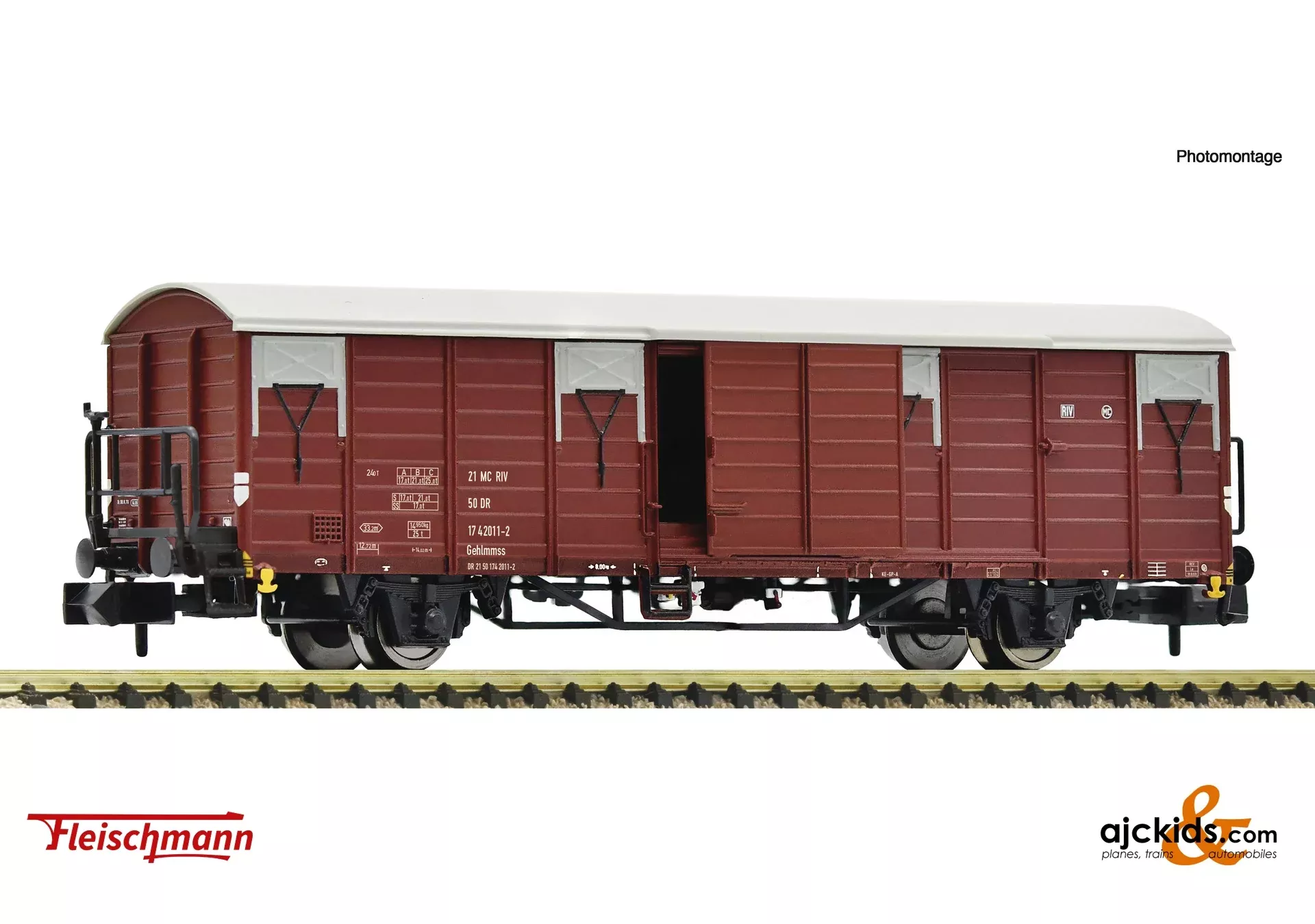 Fleischmann 6660022 – Covered goods wagon, DR