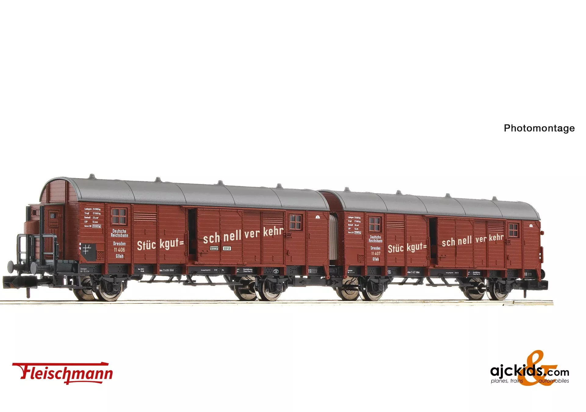 Fleischmann 6660033 – Leig wagon unit 2, DRG
