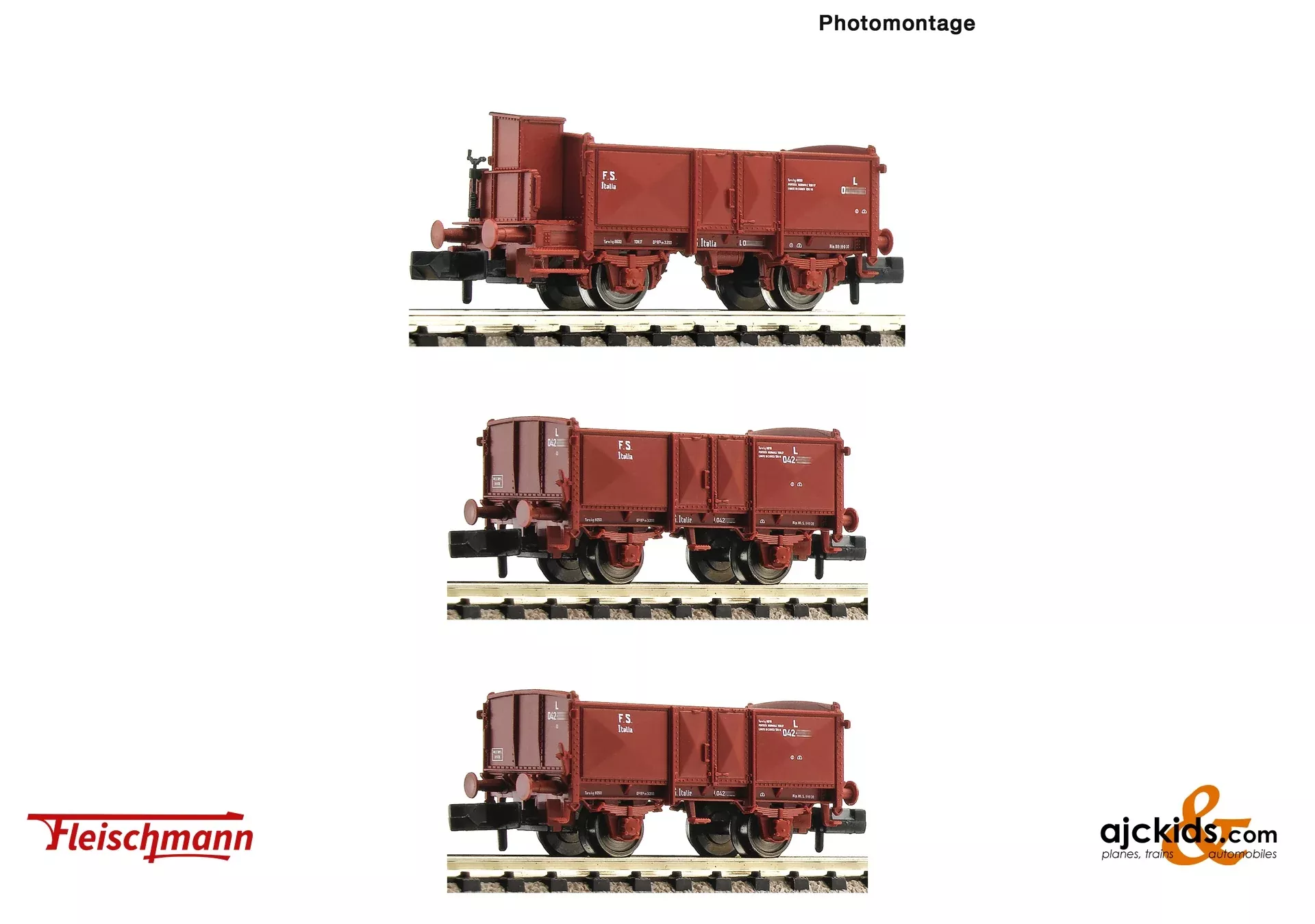 Fleischmann 6660034 – 3-piece set: Coal train, FS