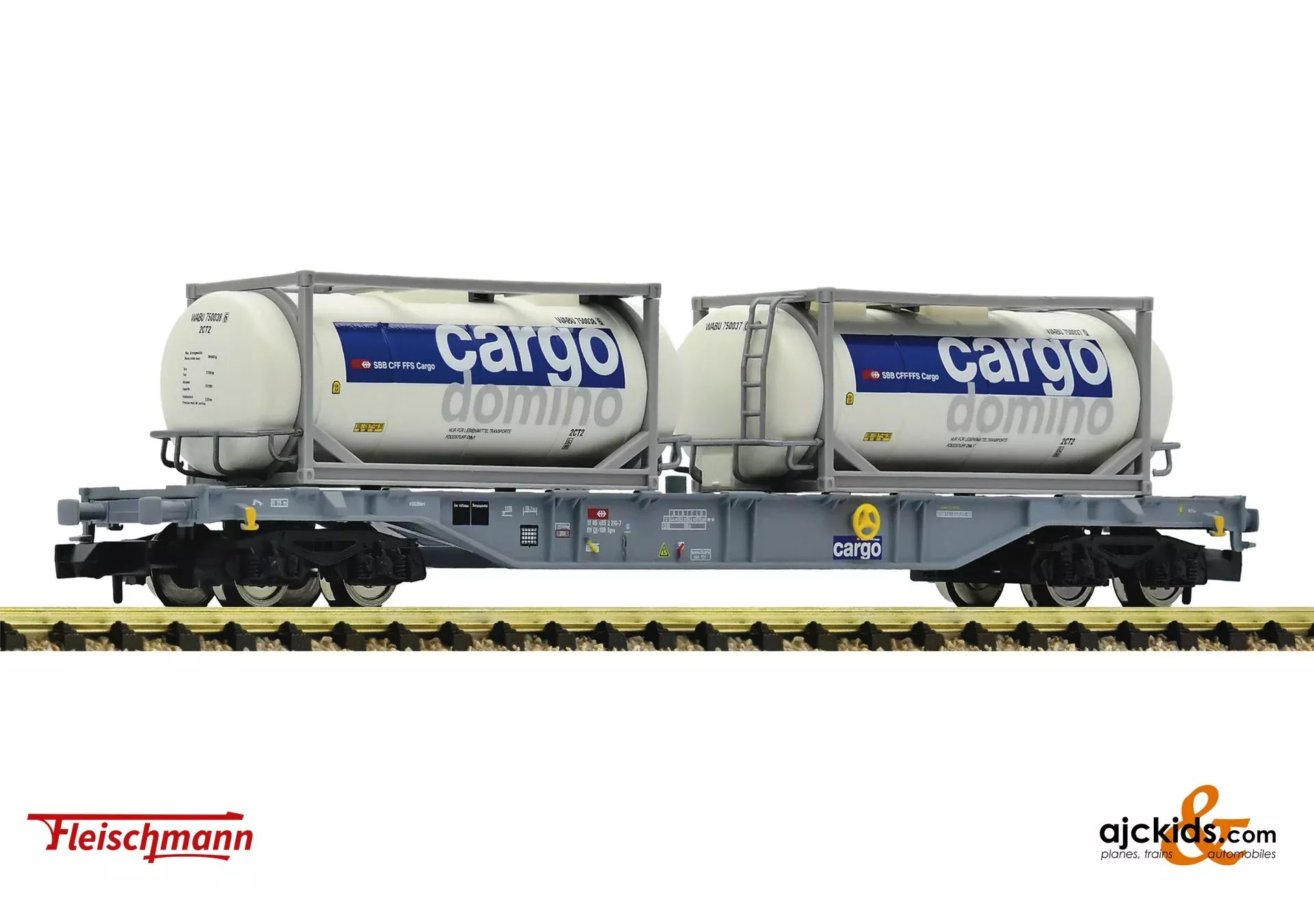 Fleischmann 6660036 – Container carrier wagon, SBB