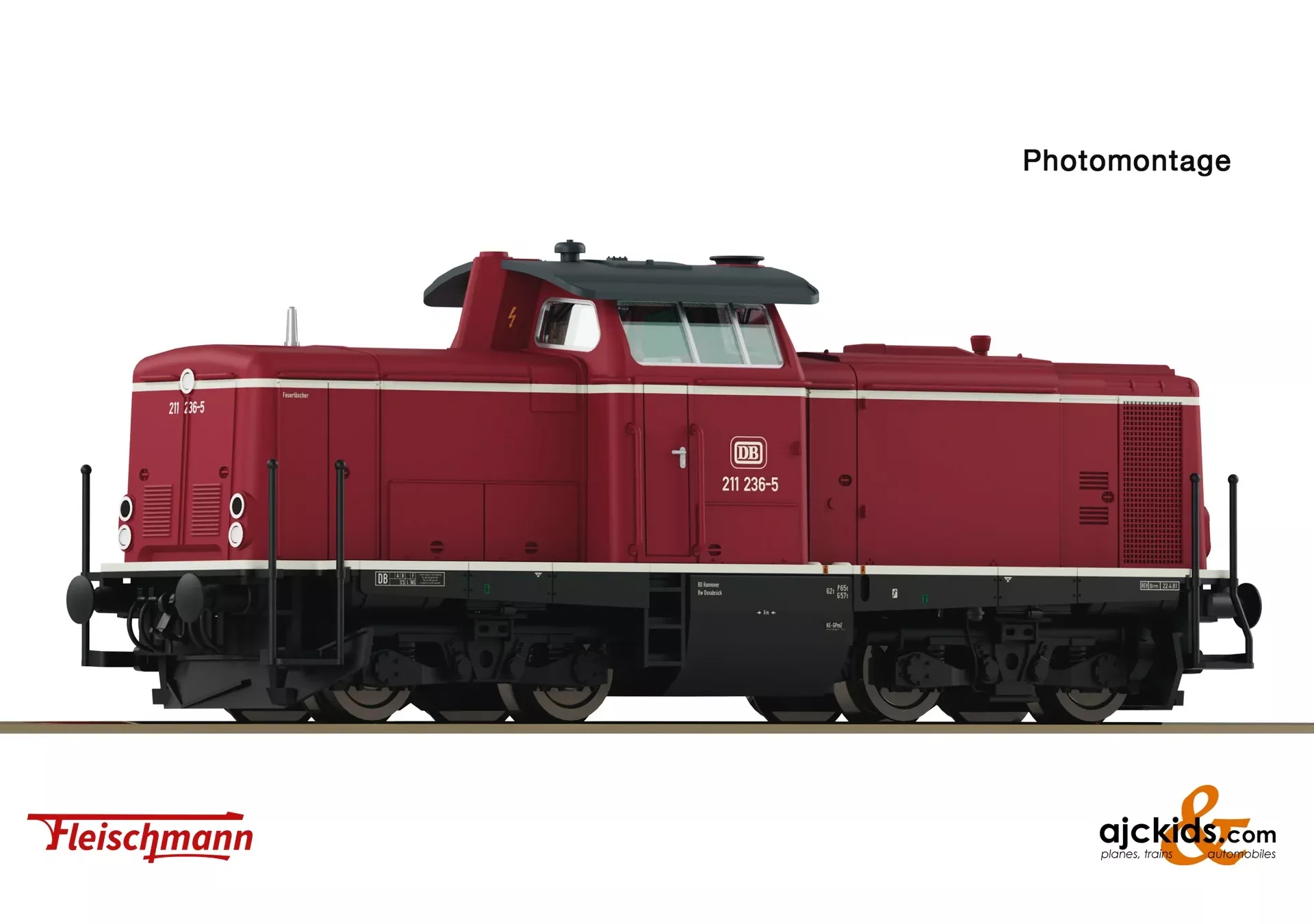 Fleischmann 721280 – Diesel locomotive class 211, DB (Sound)