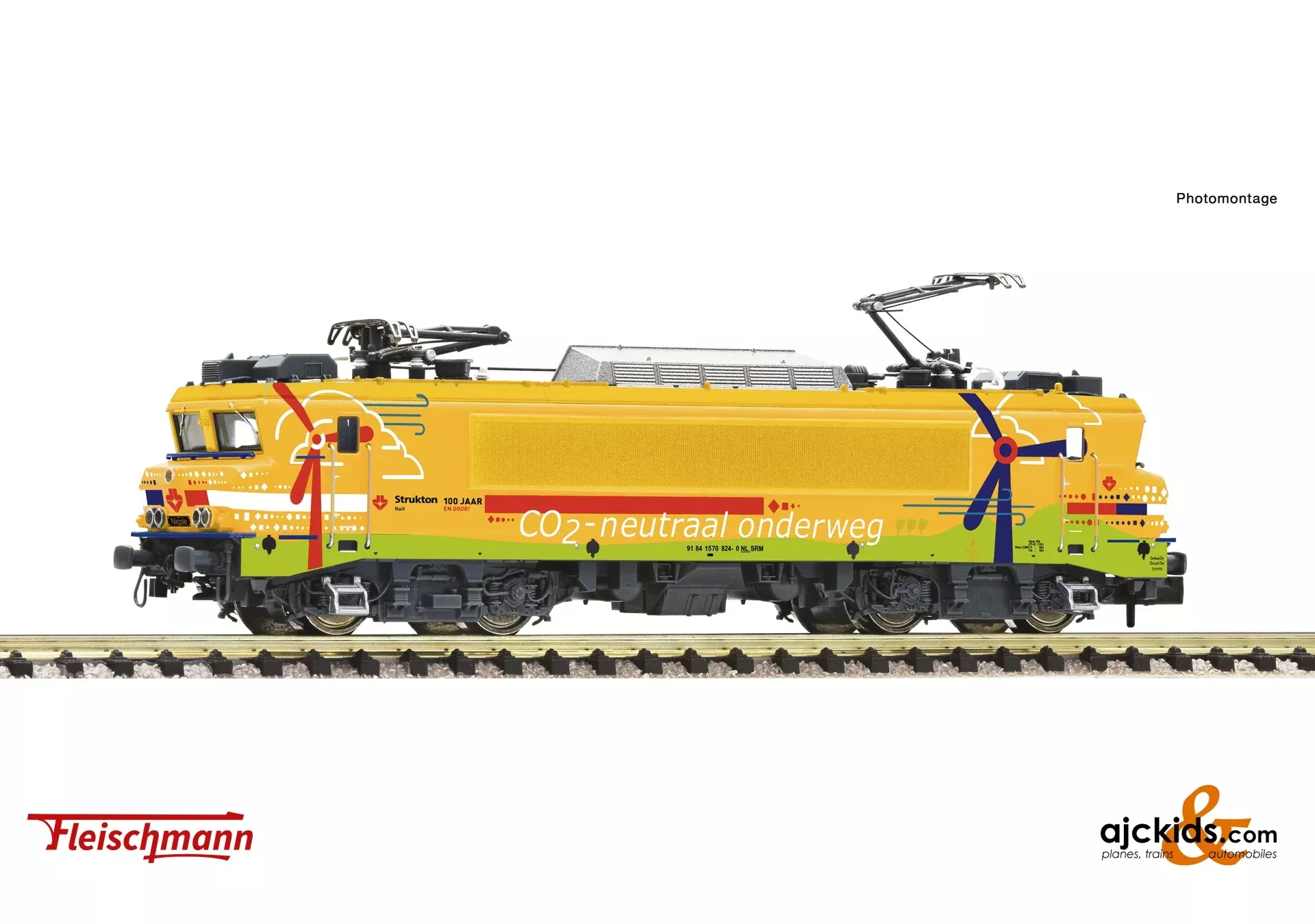 Fleischmann 732106 – Electric locomotive “Nicole”, Strukton Rail