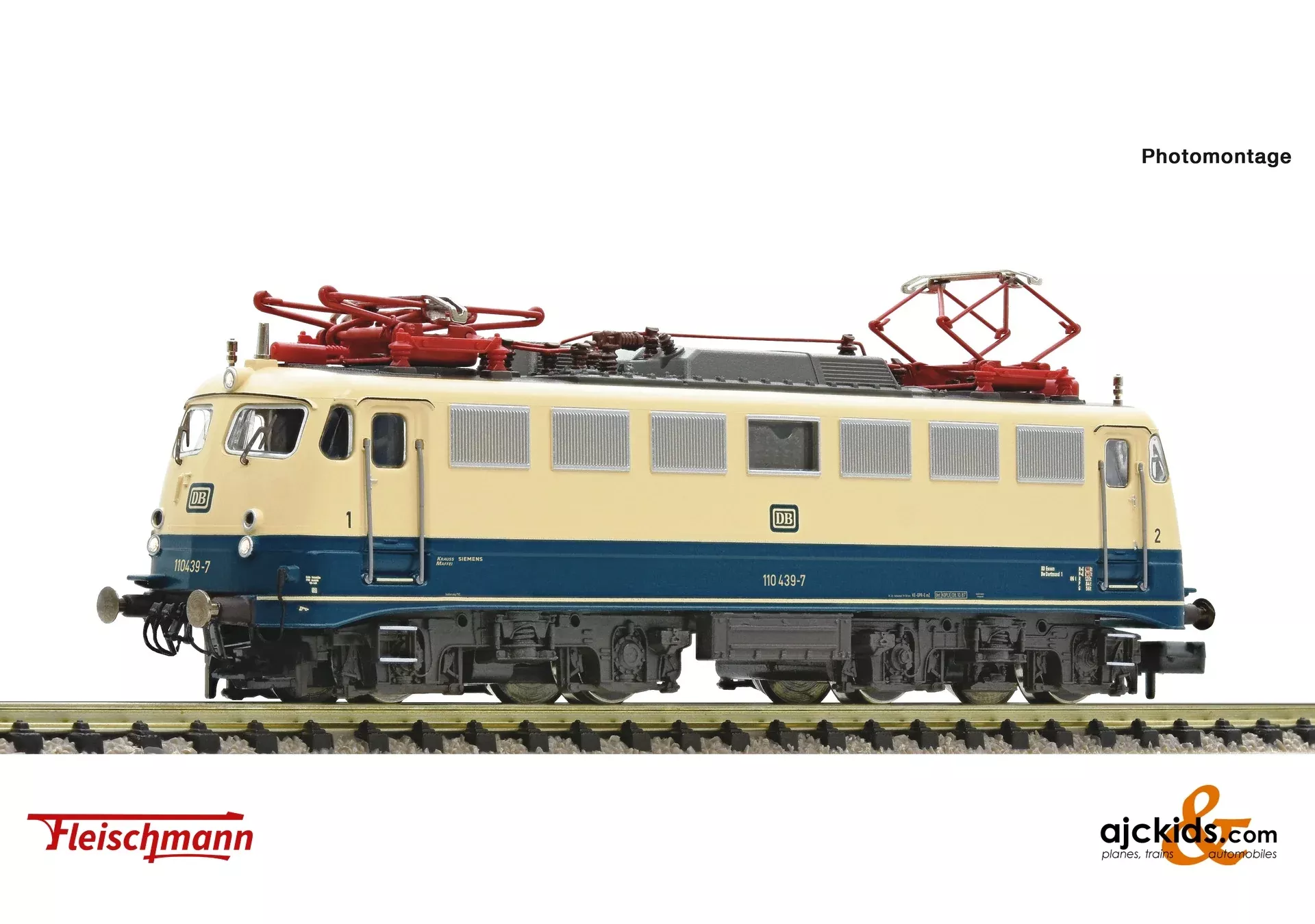 Fleischmann 733811 – Electric locomotive 110 439-7, DB