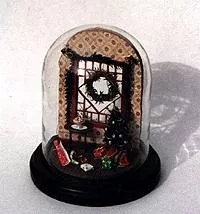 Grandt Line 3452 O Scale Detail Kit For Display Dome #300-3450 (Sold Separately) — Aunt Martha’s Window – Christmas