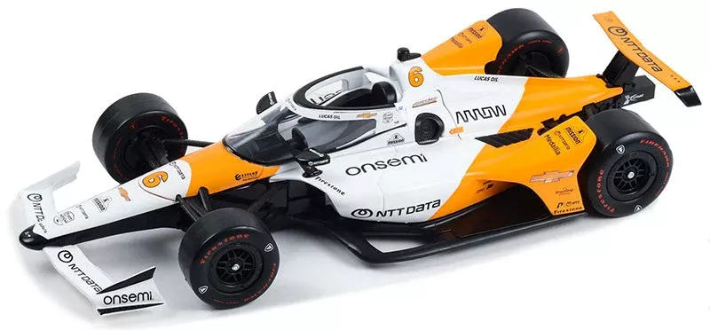 Greenlight 11225 1/18 Scale #6 Felix Rosenqvist – 2023 NTT IndyCar Series