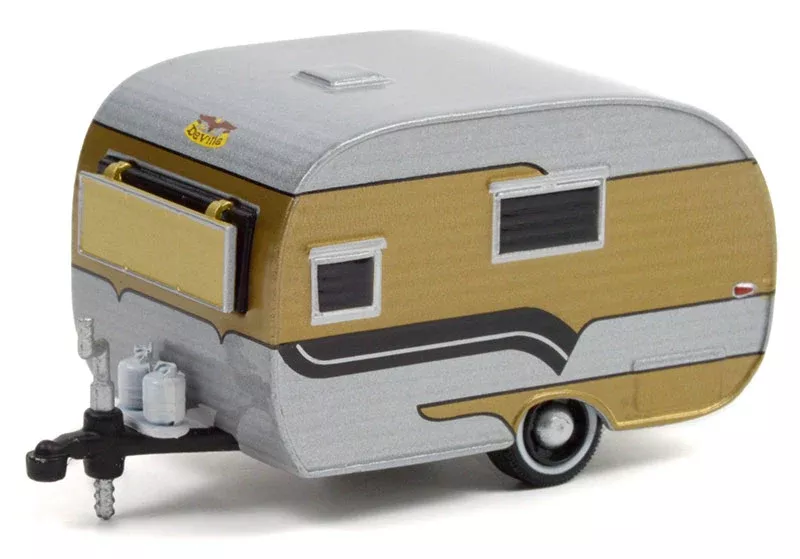 Greenlight 34110-B 1/64 Scale 1958 Catolac Deville Travel Trailer
