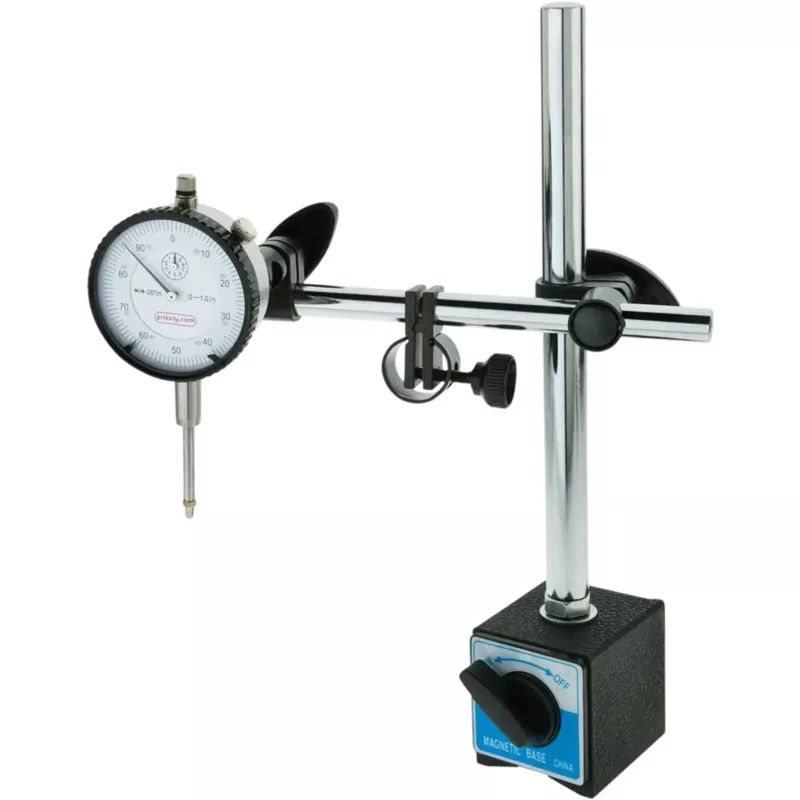 Grizzly G9849 Measuring Instrument Magnetic Base Dial Indicator Combo New