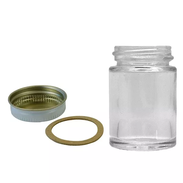 H-194 – 1 oz./29cc Plain Jar, Cover & Gasket