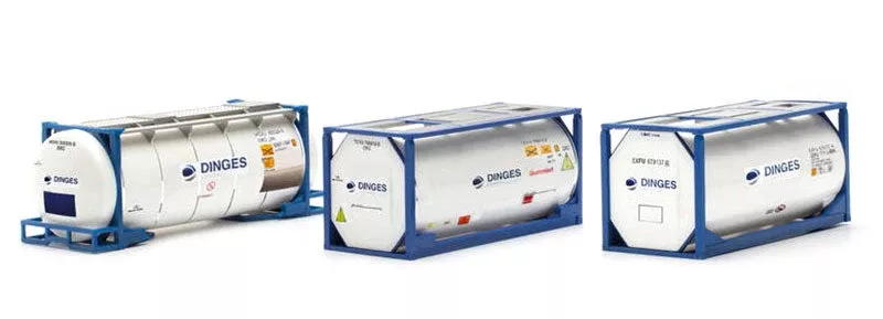 Herpa 076500 1/87 Scale Ingo Dinges – 20′ Liquid Containers