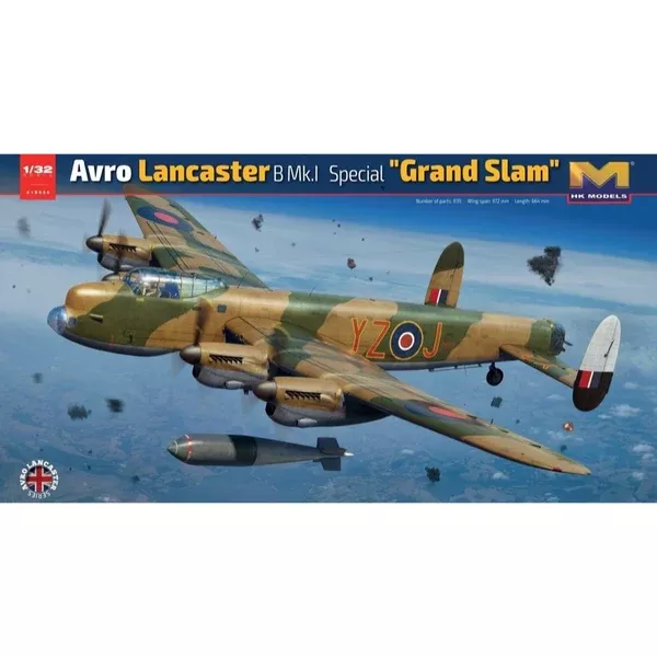 Hong Kong Models 01E038 1/32 Lancaster Grandslam