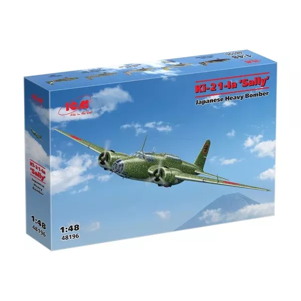 ICM 48196 1/48 Mitsubishi Ki-21-Ia Sally Japanese Heavy Bomber