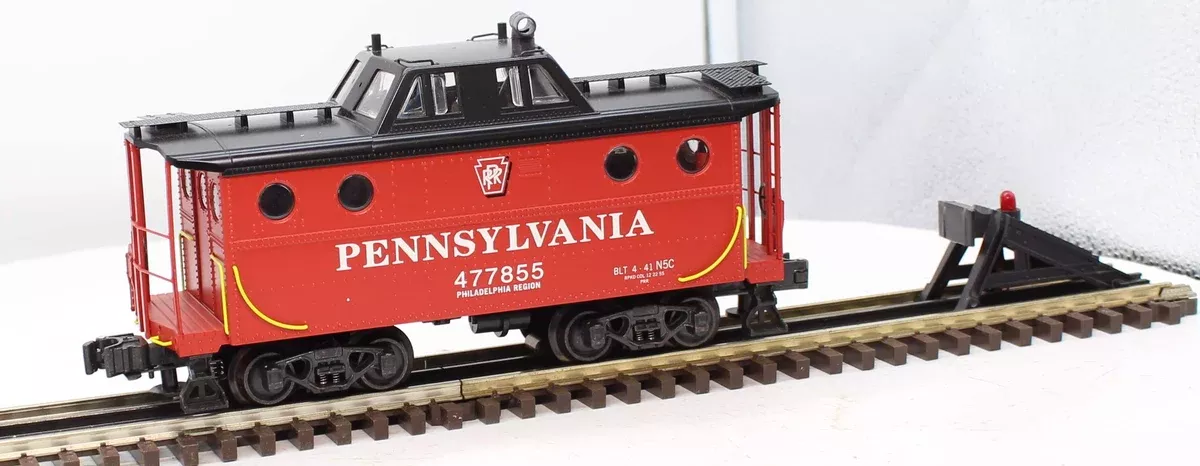 K-Line K615-1894 PRR N5C Caboose O SCALE Like New Damaged Box