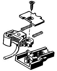 Kadee 1787 I Scale #1 Scale Coupler Conversion – 1 Pair — Aristo Craft RS-3/USA Trains NW-2/Lionel GP20 (Large Radius)