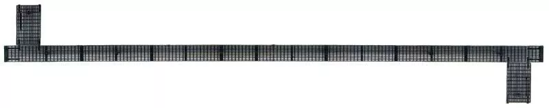 Kadee HO 2012 50′ Black Apex Running Boards (1 Pair)
