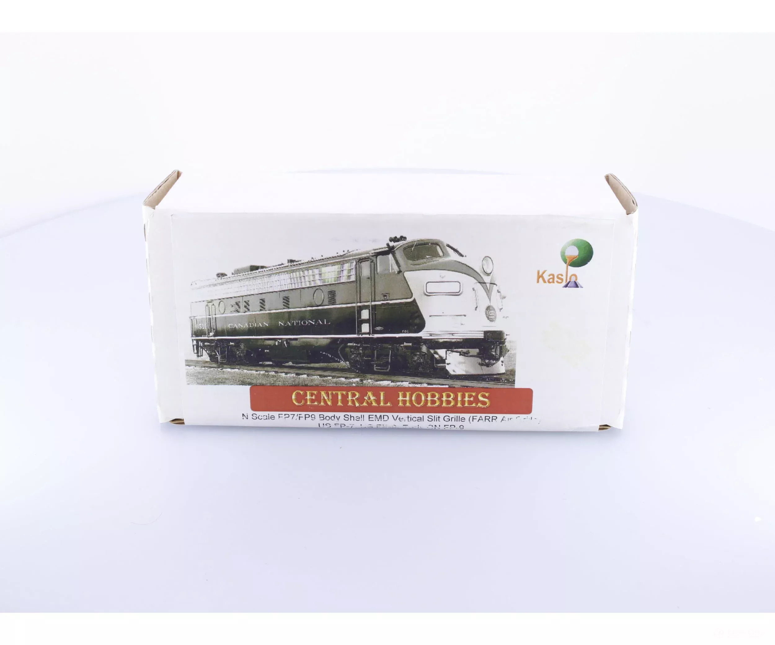 Kaslo Shops NL-12 N FP7/FP9 Diesel Locomotive Body Shell Kit Early Series Canadian National (CN) (2nd Hand)