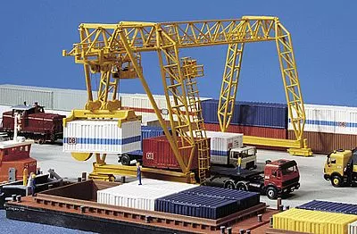Kibri 38530 HO Scale Demag Container Crane — Kit – 12-13/16 x 7 x 6-13/16″32 x 17.5 x 17cm