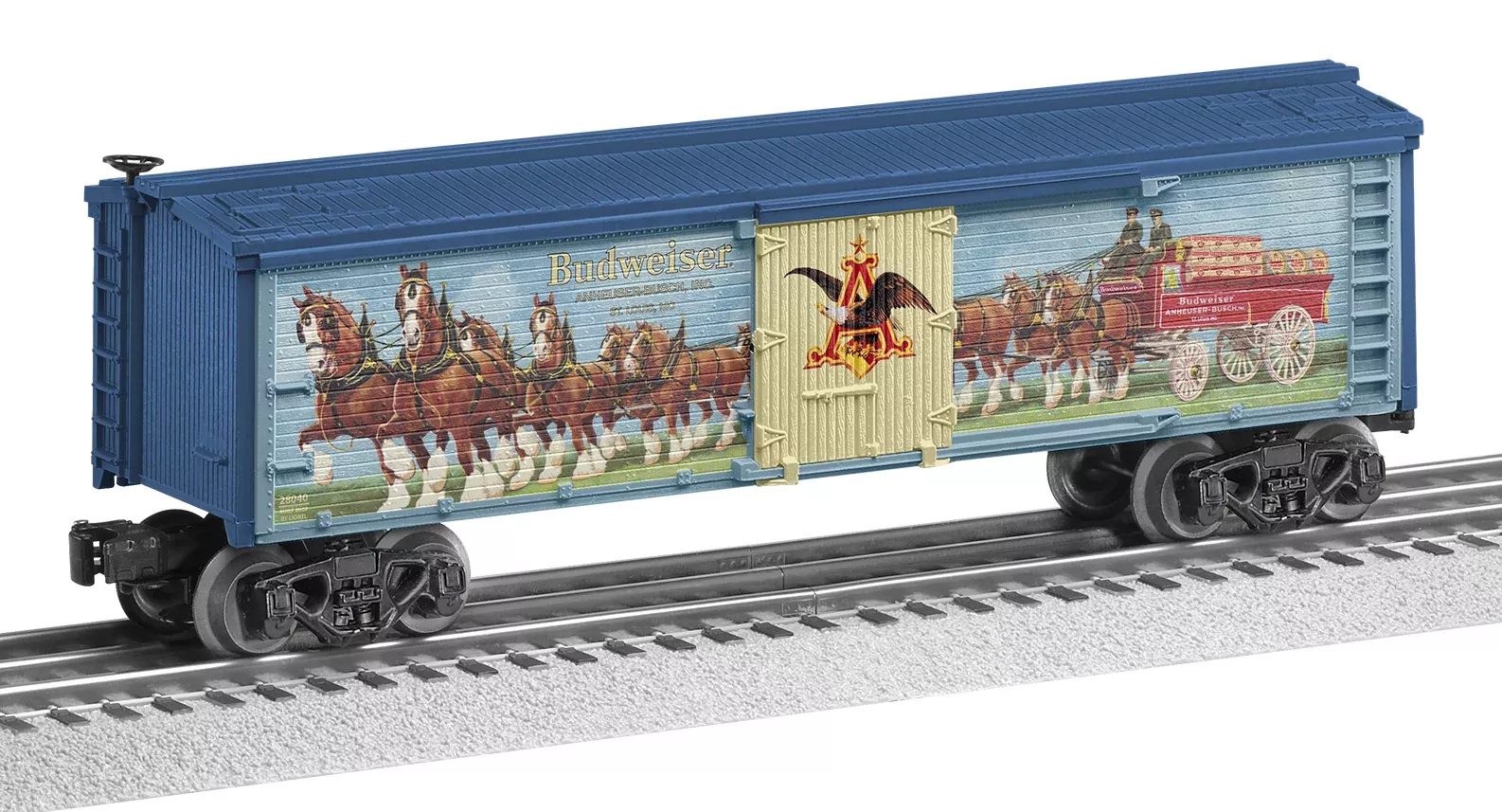 Lionel 2228040- VINTAGE ANHEUSER BUSCH REEFER 0 Scale
