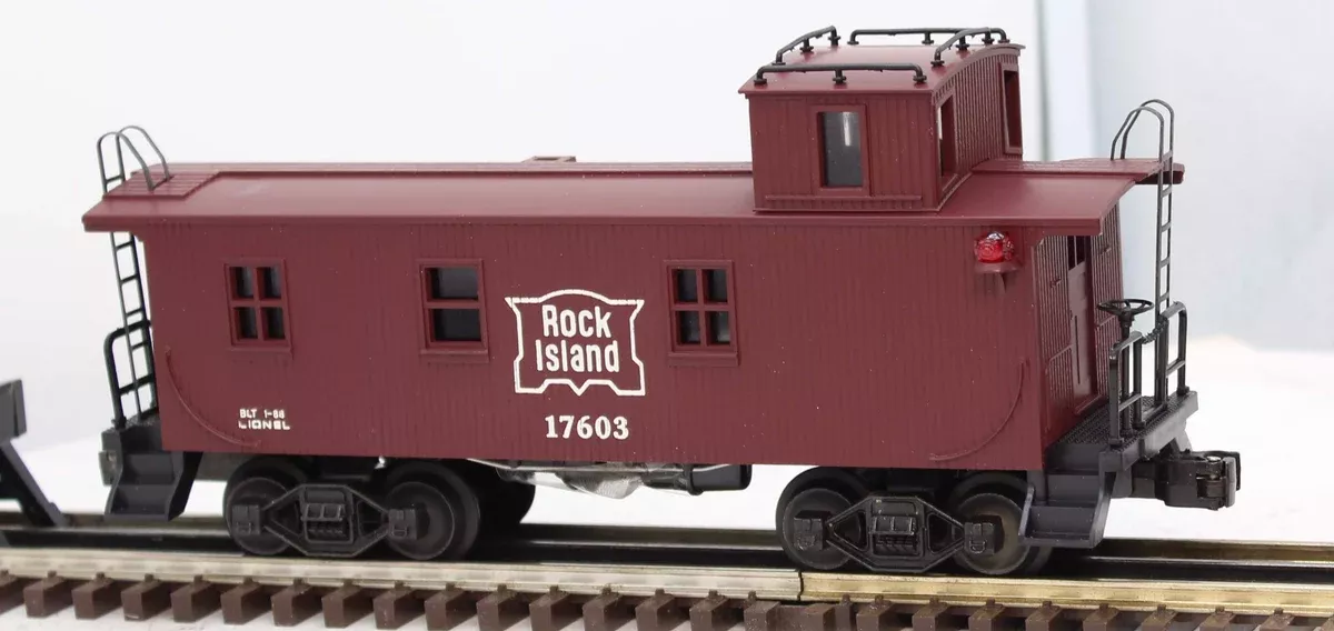 Lionel 6-17603 ROCK ISLAND Caboose O Scale Like New