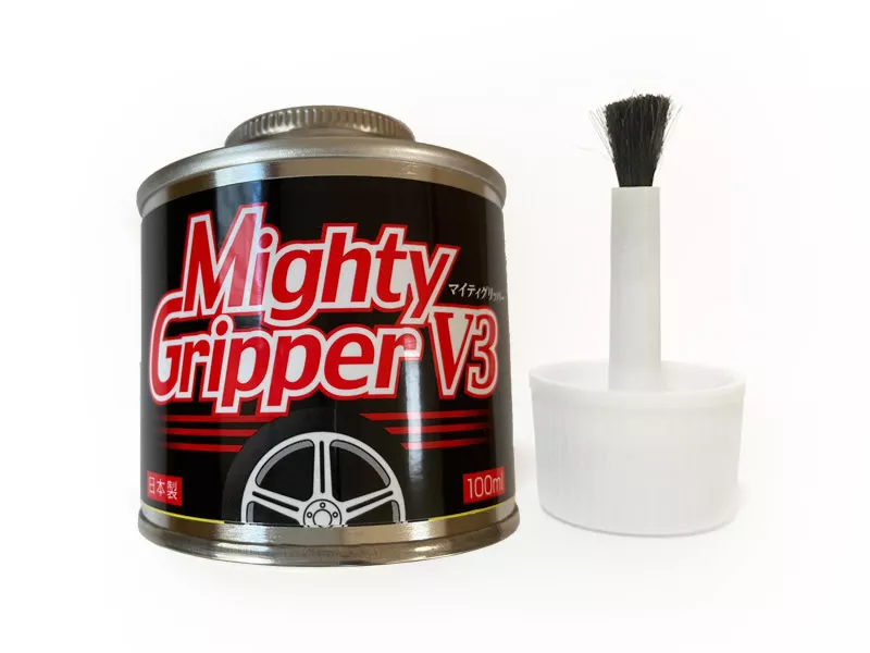 MGV3BKBlack Mighty Gripper V3 Rubber and Foam Tire Compound (Mighty Gripper)