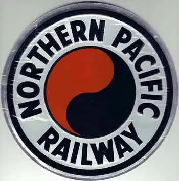 Microscale 10013 Northern Pacific 8″ Round Embossed Aluminum Sign