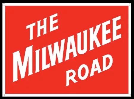 Microscale 10045 The Milwaukee Road (MILW) Aluminum Sign 8″ x 6″ (Non-Embossed)