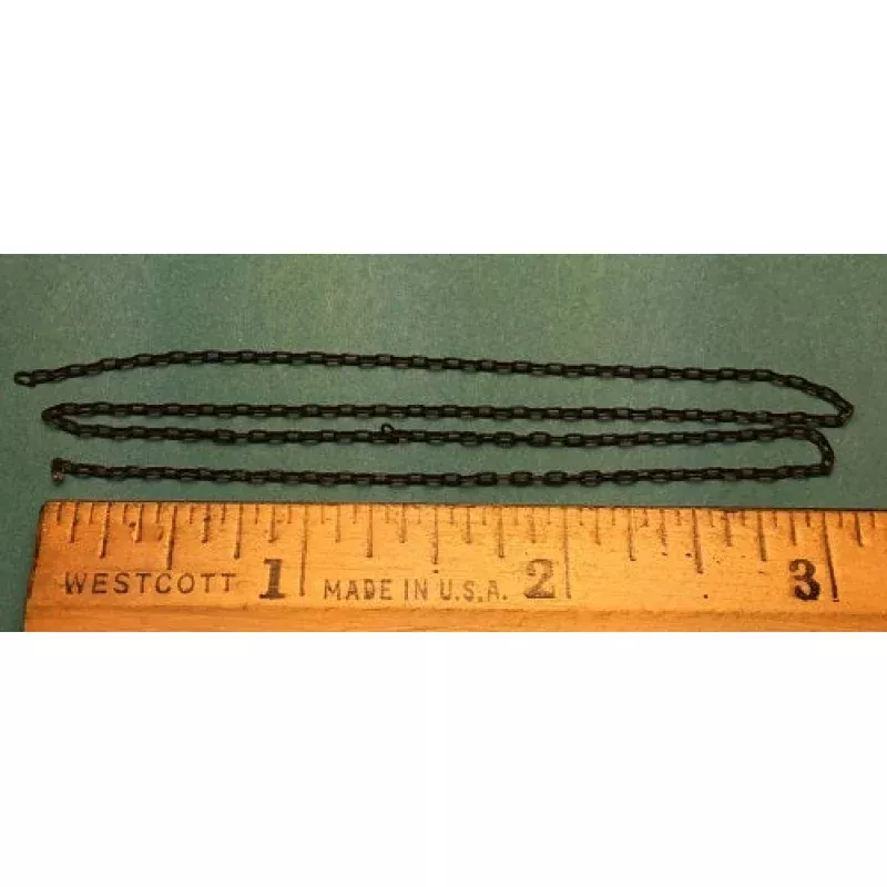 Miniature Black Chain - 15 Links Per Inch