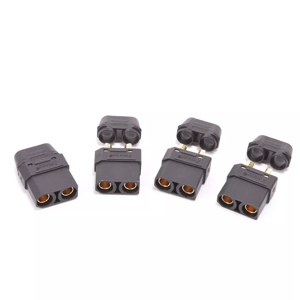 MK2910HFBKXT90 Plug with Sheath Female Only Black - 4PCS (Monkey King)