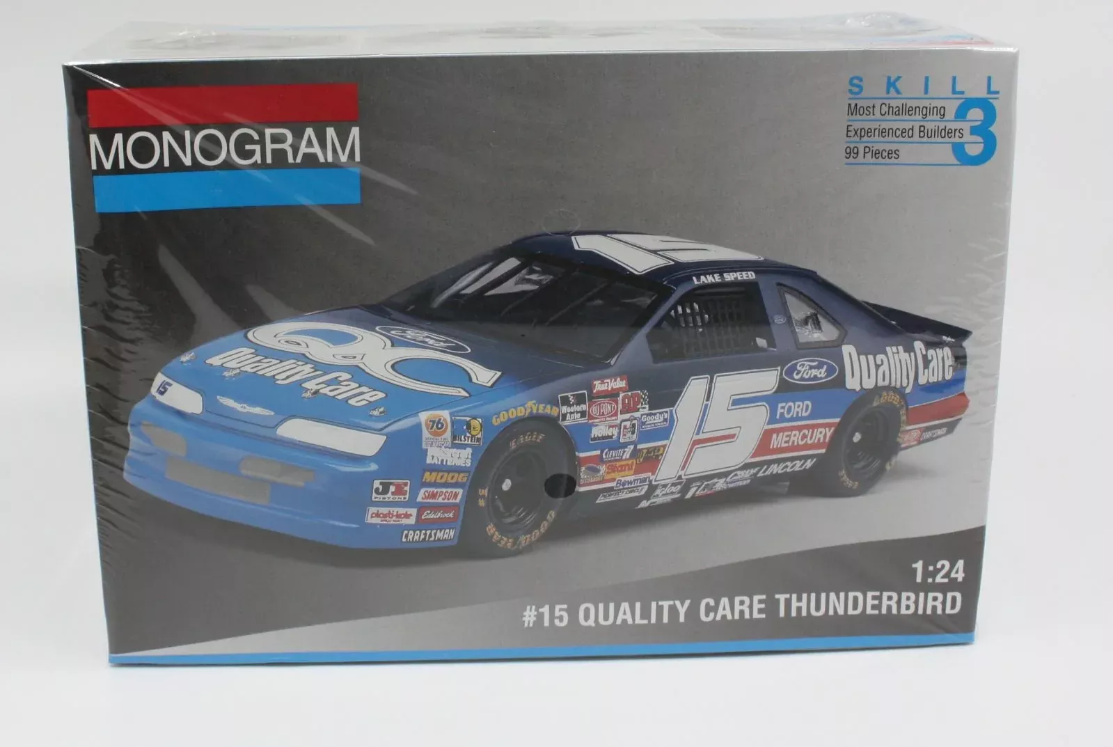 Monogram 2451 1:24 #15 Quality Care Thunderbird Model Car Kit