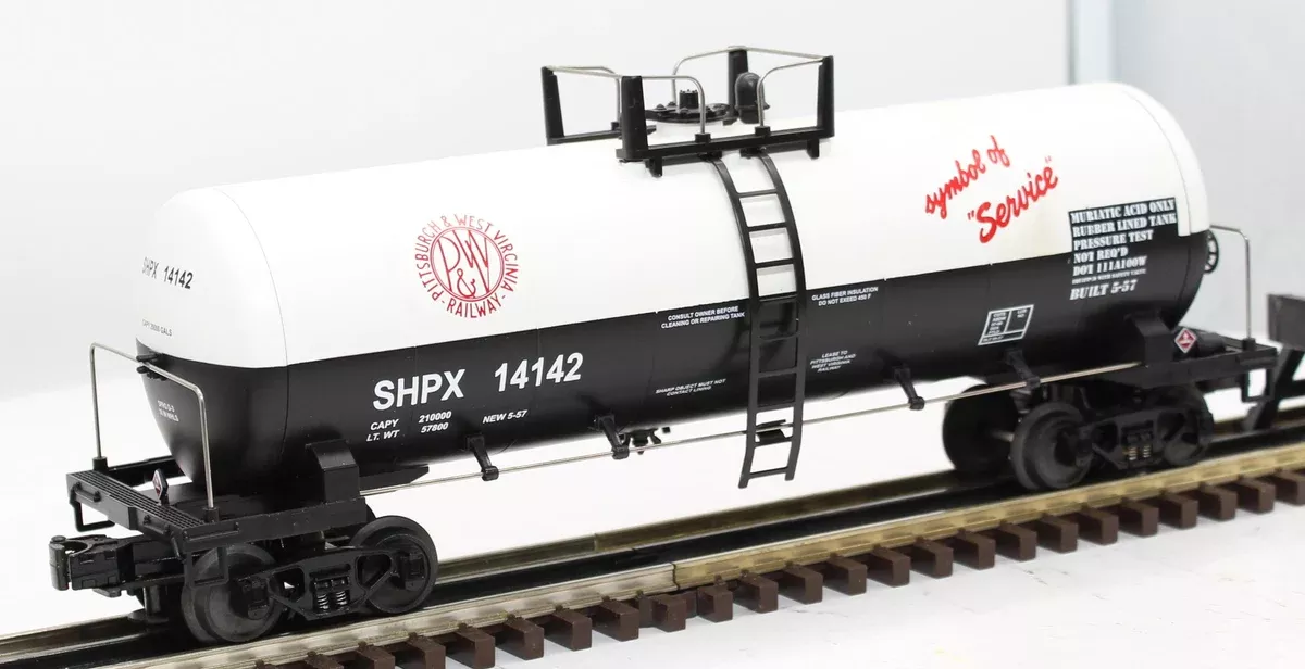 MTH Premier 20-96028 Pittsburgh & West Virginia Tank Car O SCALE Like New