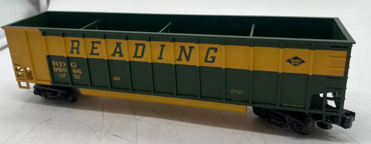 MTH Premier 20-97133 Reading Coalporter Hopper Car w/o coal load O SCALE Used Excellent