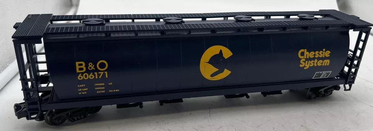 MTH Premier 20-97420 Chessie 100 Ton Hopper Car O SCALE Used Excellent