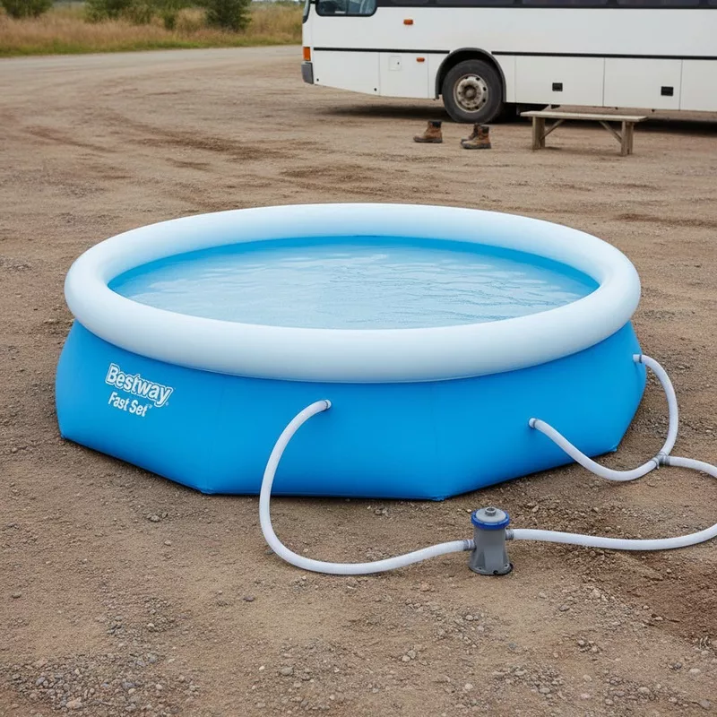 New 1030 ft & 1533 ft Bestway Fast Set above ground swimming pool