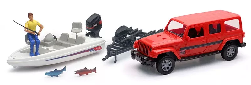 New Ray SS-37186 1/20 Scale Jeep Sahara Playset
