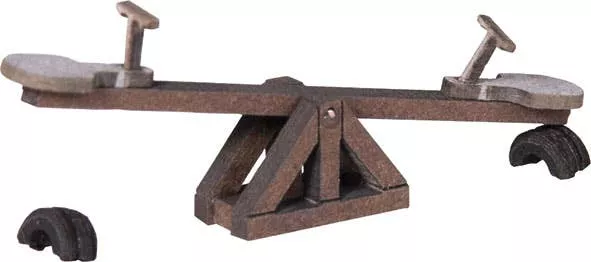 Noch 14368 Playground Details - Laser-Cut Kit HO Scale