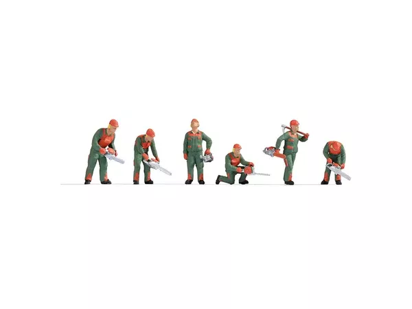 Noch 36061 – Figure Set – Forest Workers (N Scale)