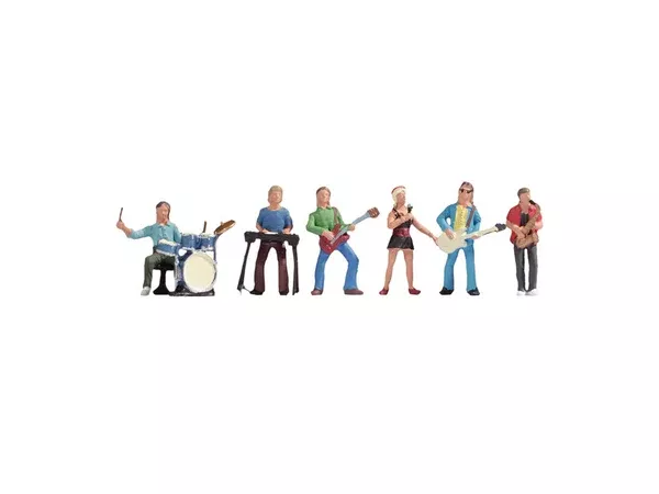 Noch 36839 - Figure Set - Music Band (N Scale)