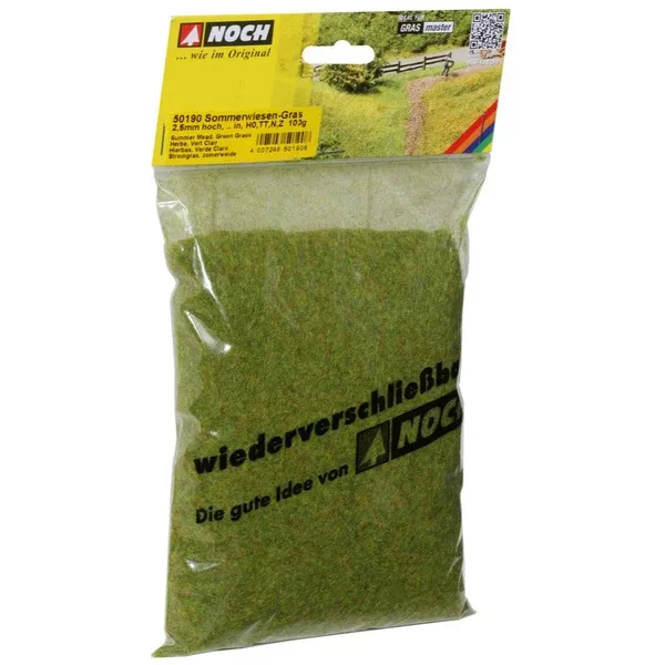 Noch 50190 – Scatter Grass – Summer Meadow (2.5mm) (100g)